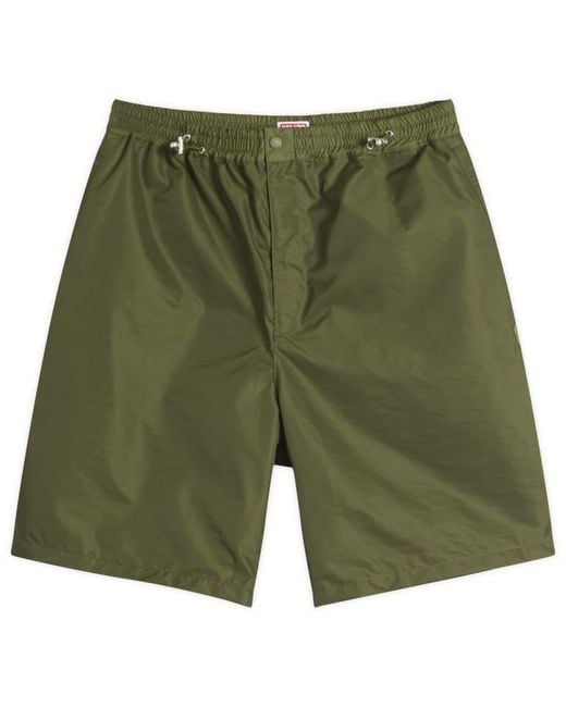 KENZO Green Boke Flower 2.0 Technical Shorts for men