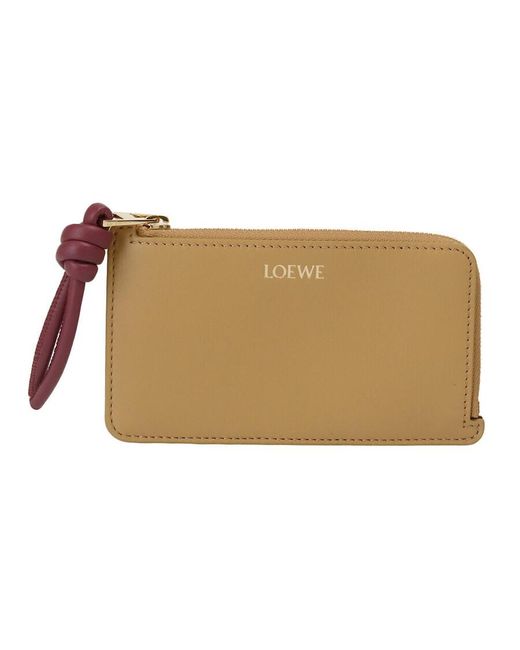 Loewe Natural Knot Coin Cardholder