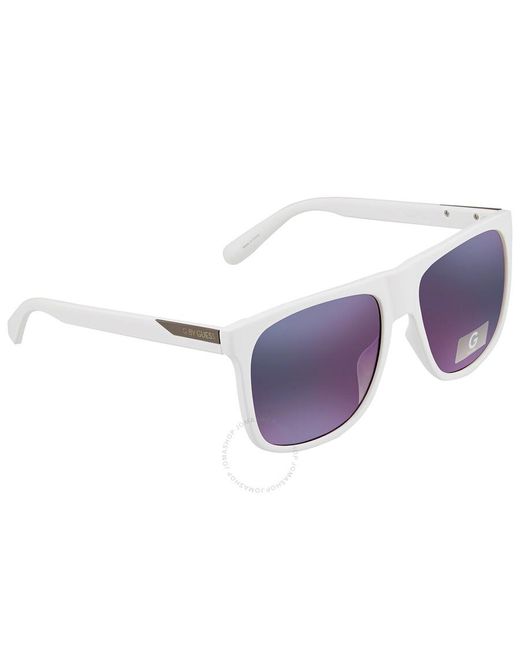 Guess Purple Oversized Sunglasses gg2145 21x