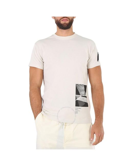 A_COLD_WALL* White Bone Scan Cotton T-shirt for men