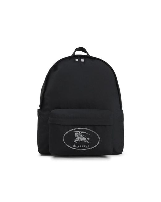 Burberry Black Orkney Zip Backpack for men