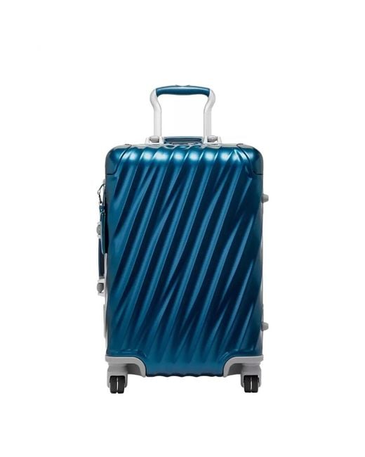 Tumi Blue 19 Degree Aluminum International Carry-On