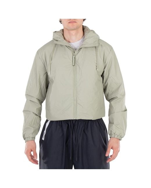Rains Gray Lohja Insulated Short Jacket for men