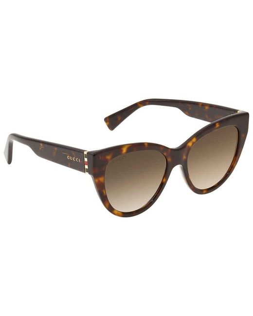 Gucci Brown GG0460S 002 Women's Sunglasses Tortoiseshell