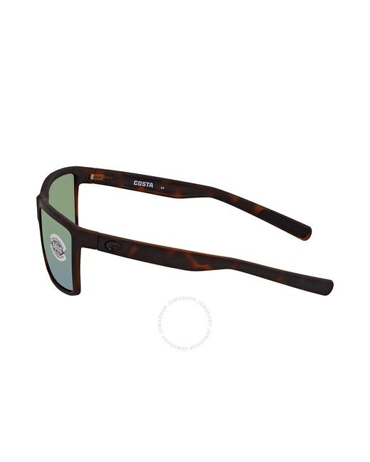 Costa Del Mar Green Rinconcito Mirror Polarized Glass Sunglasses Ric 191 Ogmglp for men