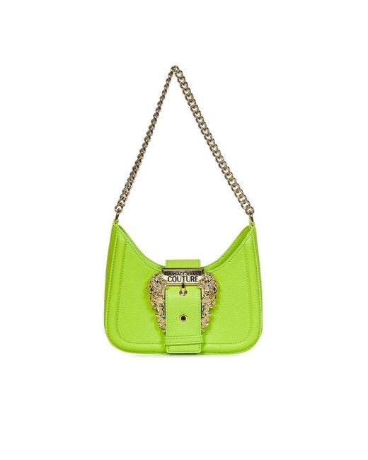 Versace Green Jeans Couture Shoulder Bag
