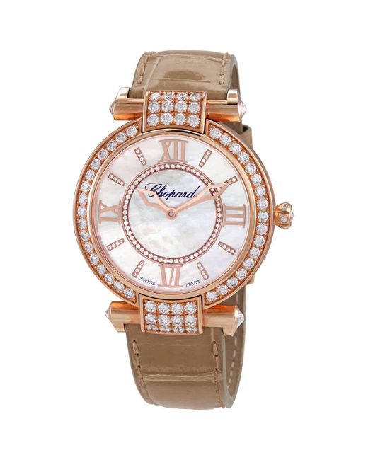 Chopard Metallic Imperiale Mother Of Pearl With Diamonds Dial Watch -5005