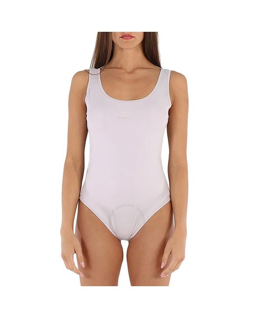 Kappa White X Befancyfit Stretch Jersey Bodysuit