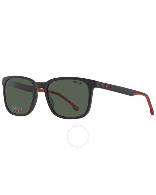 Carrera Green Polarized Square Sunglasses 8046/s 0003/uc 54 for men