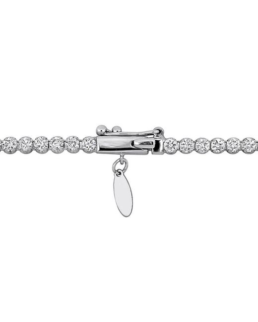 Created Forever Metallic 3Ct Tw Lab-Grown Diamond Tennis Bracelet