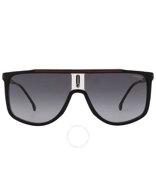 Carrera Black Grey Shaded Pilot Sunglasses 1056/s 0oit/9o 61 for men