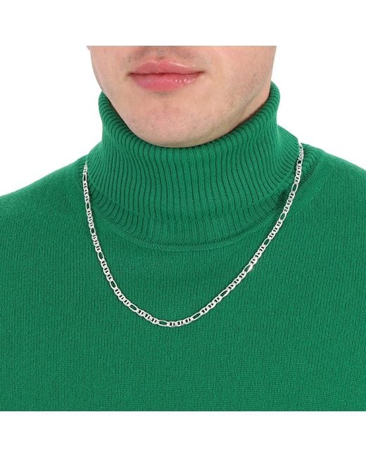 Kylie Harper Metallic Italian Sterling Figaro Mariner Chain