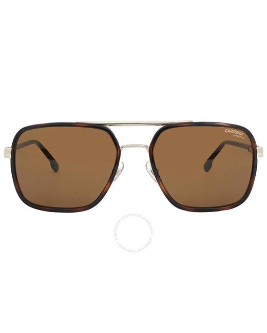 Carrera Brown Navigator Sunglasses 256/s 0j5g/70 58 for men
