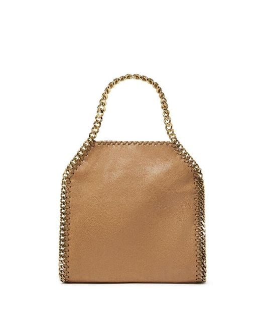 Stella McCartney Natural Mini Falabella Tote Bag