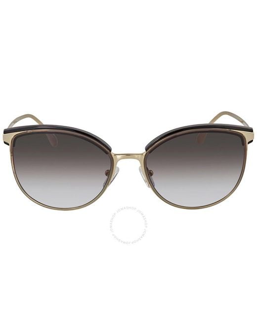Michael Kors Gray Dark Gradient Round Sunglasses Mk1088 10148g 59