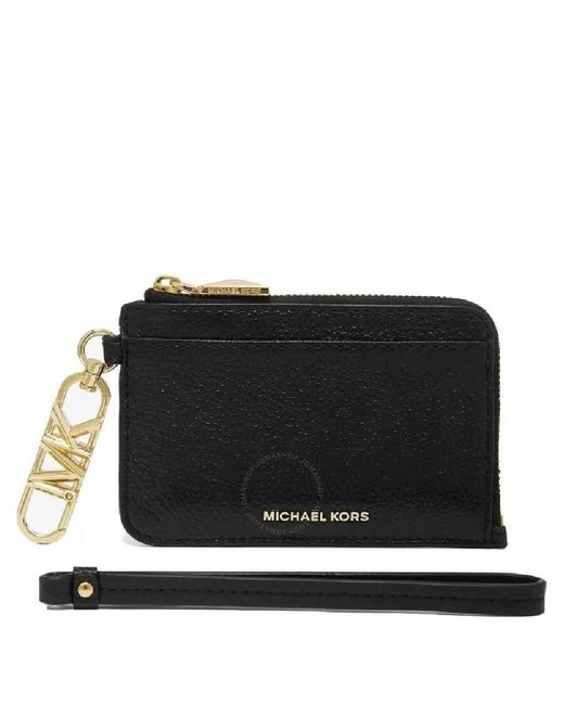 Michael Kors Black Small Empire Leather Wallet