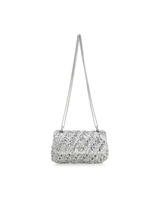 Tory Burch White Kira Mini Bag