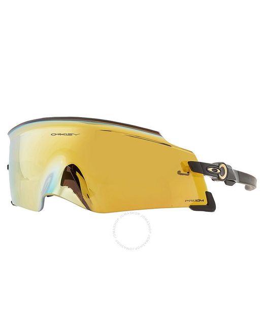 Oakley Yellow Kato Prizm 24k Shield Sunglasses Oo9455m 945502 49 for men