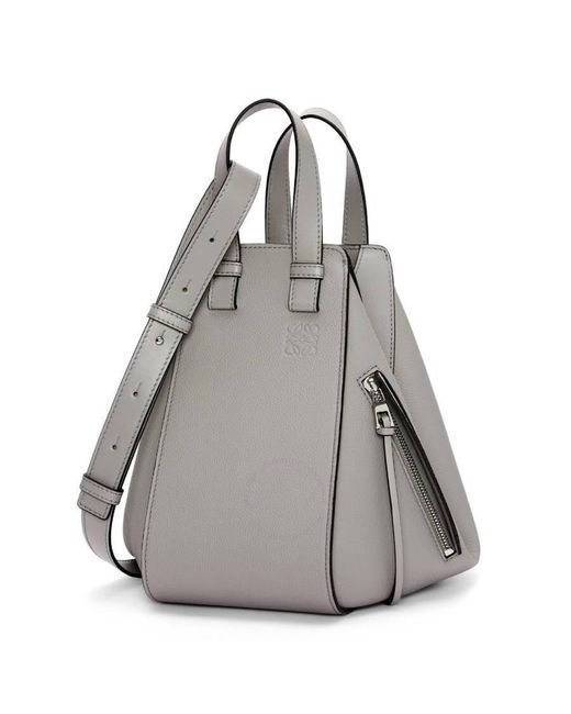 Loewe Gray Small Hammock Calfskin Bag