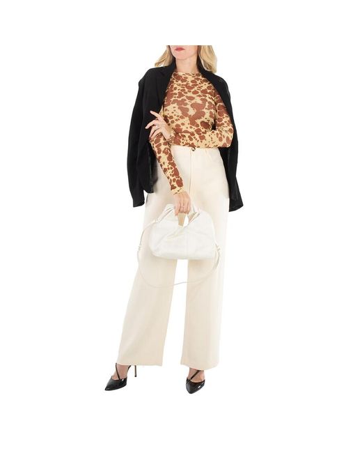 J.W. Anderson White Hobo Twister Bag