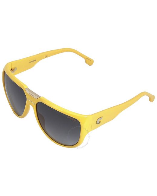 Carrera Blue Grey Shaded Browline Sunglasses Flaglab 13 040g/9o 62