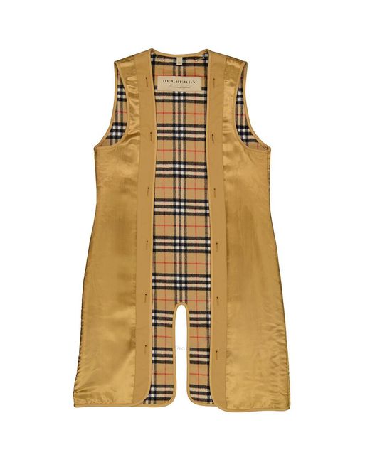 Burberry Multicolor Long Chelsea And Kensington Fit Heritage Vintage Check Wool Cashmere Warmer