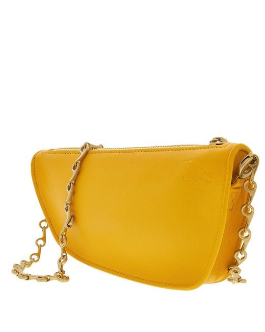Burberry Yellow Micro Shield Sling Bag