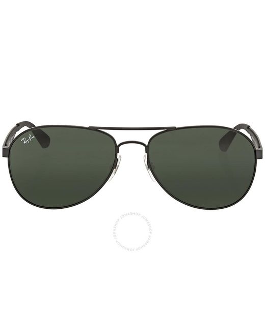 Ray-Ban Green Aviator Sunglasses Rb3549 006/71 58