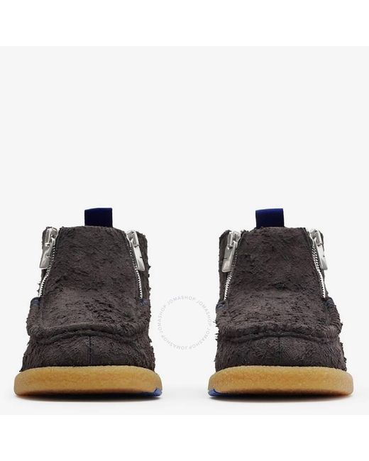 Burberry Brown Suede Chance Boots, Brand Size 40 Us for men