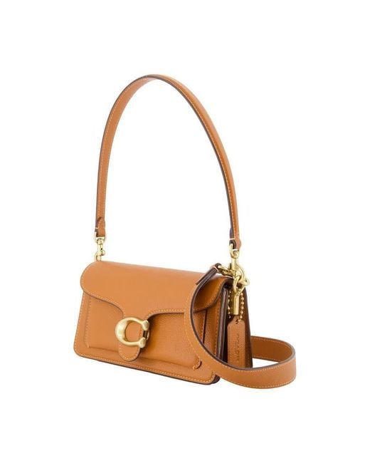 COACH Brown Tabby 20 Shoulder Bag