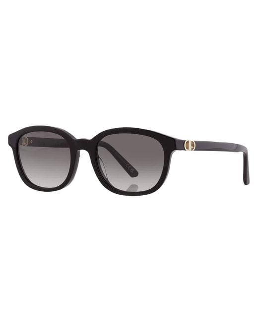 Dior Black Grey Gradient Square Sunglasses 30montaignemini R3i Cd40062i 01b 52