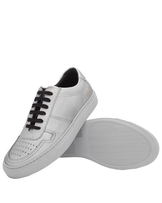 Common Projects Gray Bball Classic Low-Top Sneakers