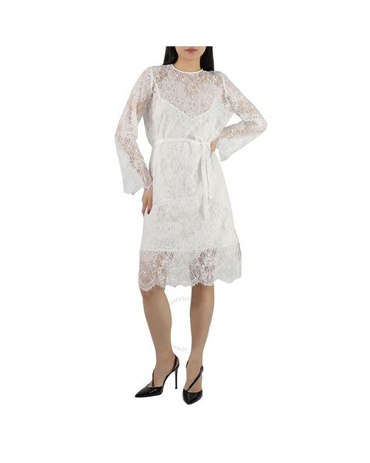 Roseanna White Lace Monza Guipure Dress
