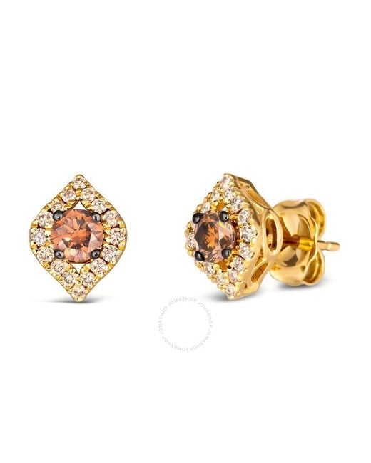 Le Vian Metallic Ladies Chocolate Diamonds Earrings Set
