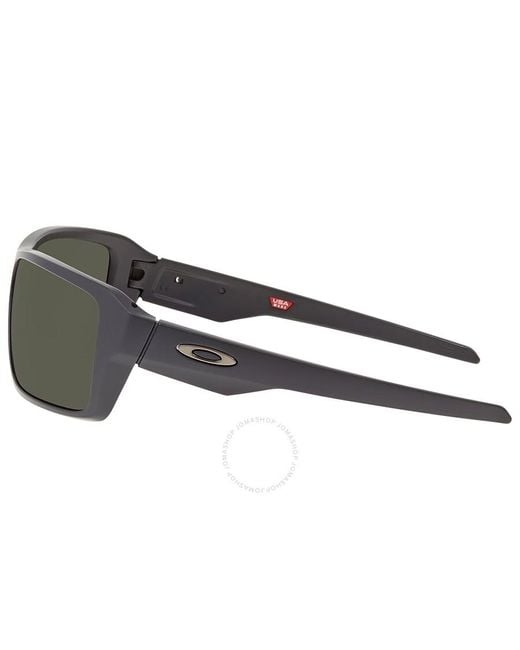 Oakley Double Edge Dark Gray Sport Sunglasses Oo9380-938001-66 for men