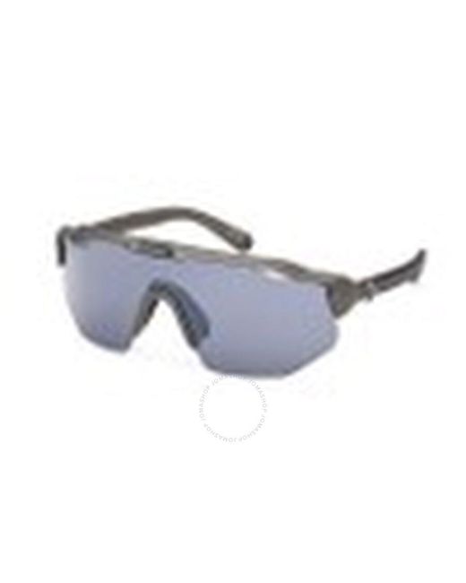 Moncler Blue Shield Sunglasses Ml0271-k 09z 00 for men