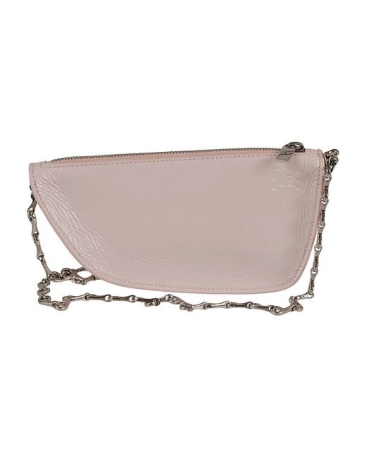 Burberry Yellow Micro Shield Shoulder Bag