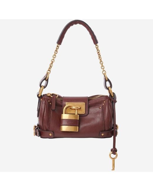 Chloé Brown Chlo Small Paddington Leather Bag