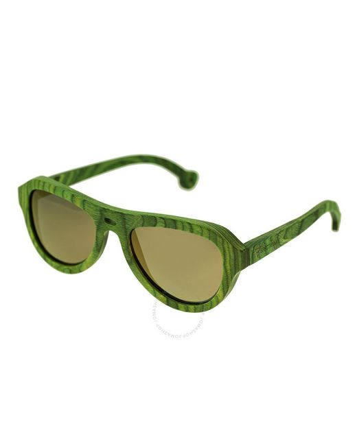Spectrum Green Morrison Wood Sunglasses