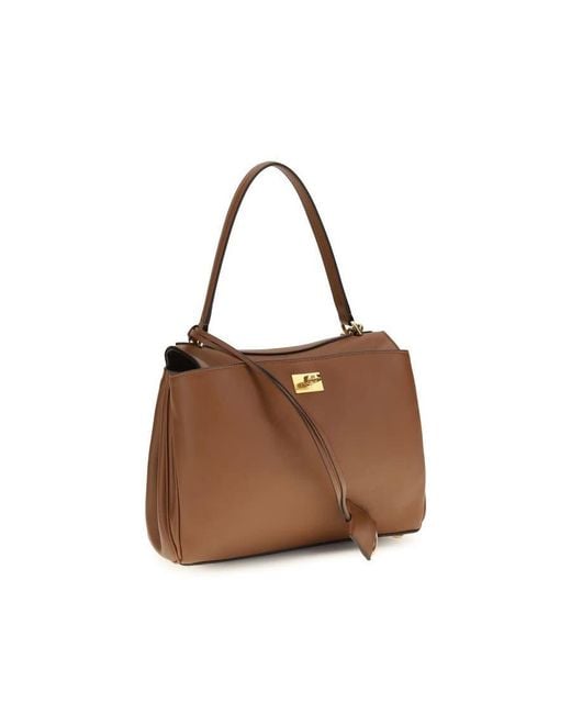 Balenciaga Brown Rodeo Shoulder Bag for men