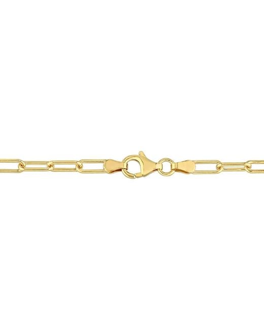 Amour Metallic 3.5Mm Paperclip Chain Bracelet
