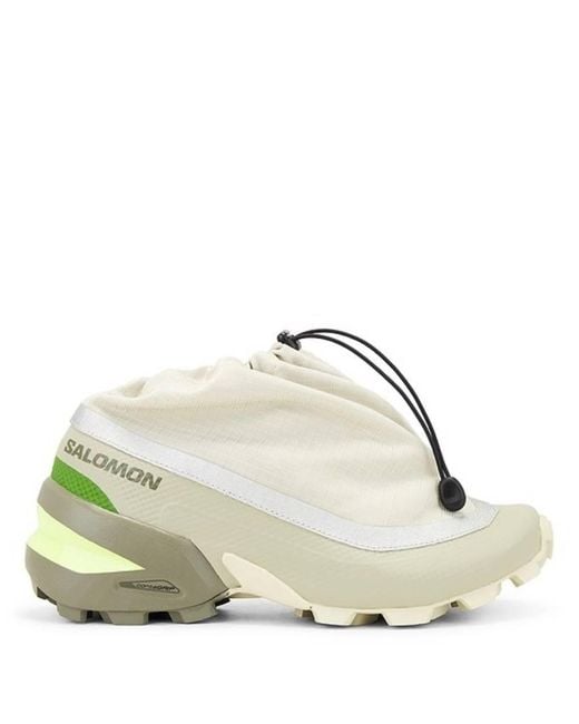 MM6 by Maison Margiela Metallic X Salomon Cross Low Textured Sneakers, Brand Size 39.5 Us