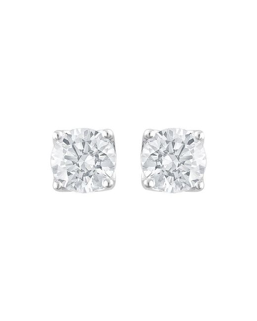 Brilliant Diamond Metallic 14Kt 2.00 Carat Lab Grown Diamond Stud Earrings For for men
