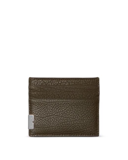 Burberry Brown Tall B Leather Card Case for men