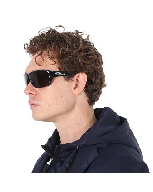 Oakley Split Shot Prizm Gray Rectangular Sunglasses Oo9416 941636 64 for men