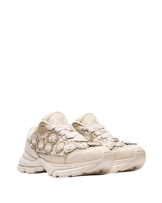 Axel Arigato Natural Marathon Flwr Runner Sneakers, Brand Size 36 Us