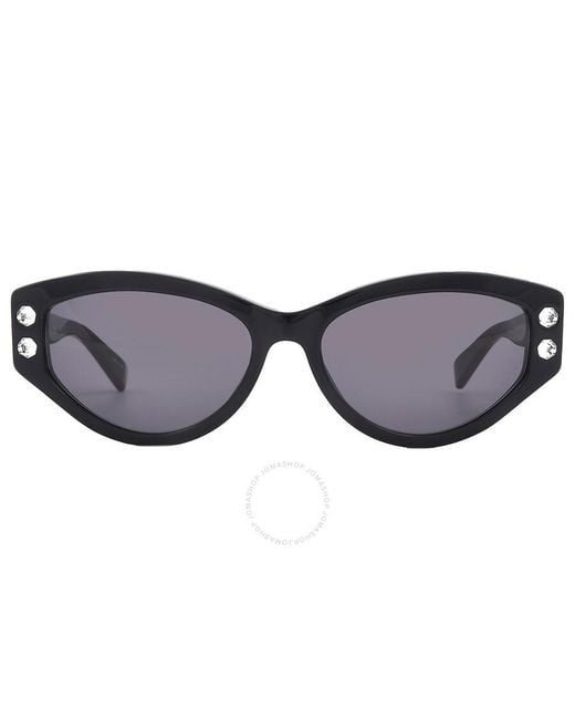 Moschino Gray Grey Cat Eye Sunglasses Mos109/s 0807/ir 55