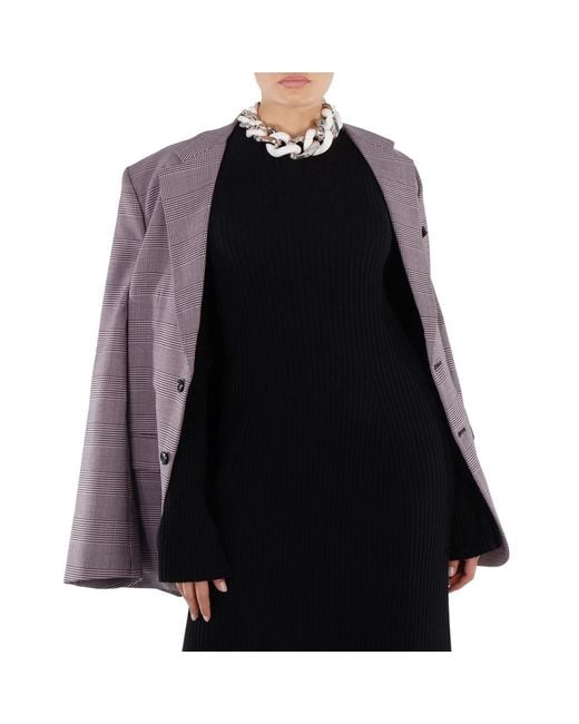 Vetements Black Check 3.0 Tailored Blazer Jacket