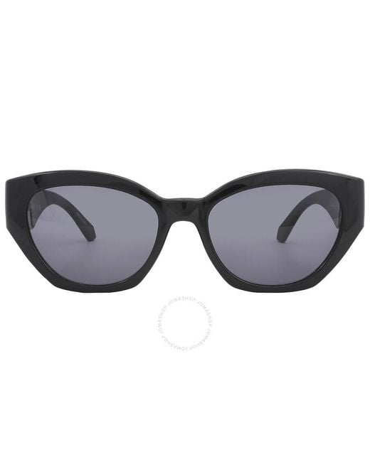 Calvin Klein Gray Cat Eye Sunglasses Ckj22634s 001 55