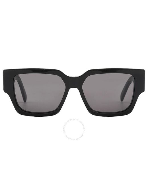 Dior Black Grey Square Sunglasses Dm40106u 01a 55 for men